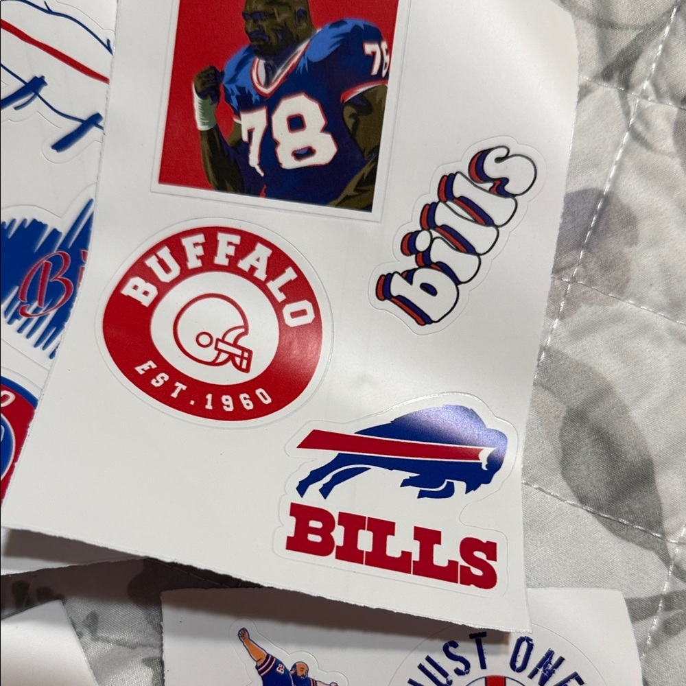 Buffalo David Bitton NFL Sticker Collection - Picture 5 of 6